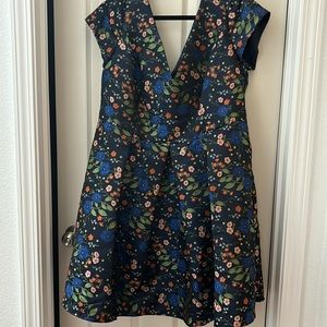 David’s Bridal fit and flair dress